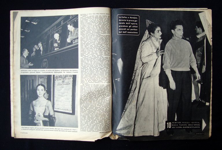 Melodramma Anno I Numero 1 Febbraio 1954 Lucia di Lammermoor …