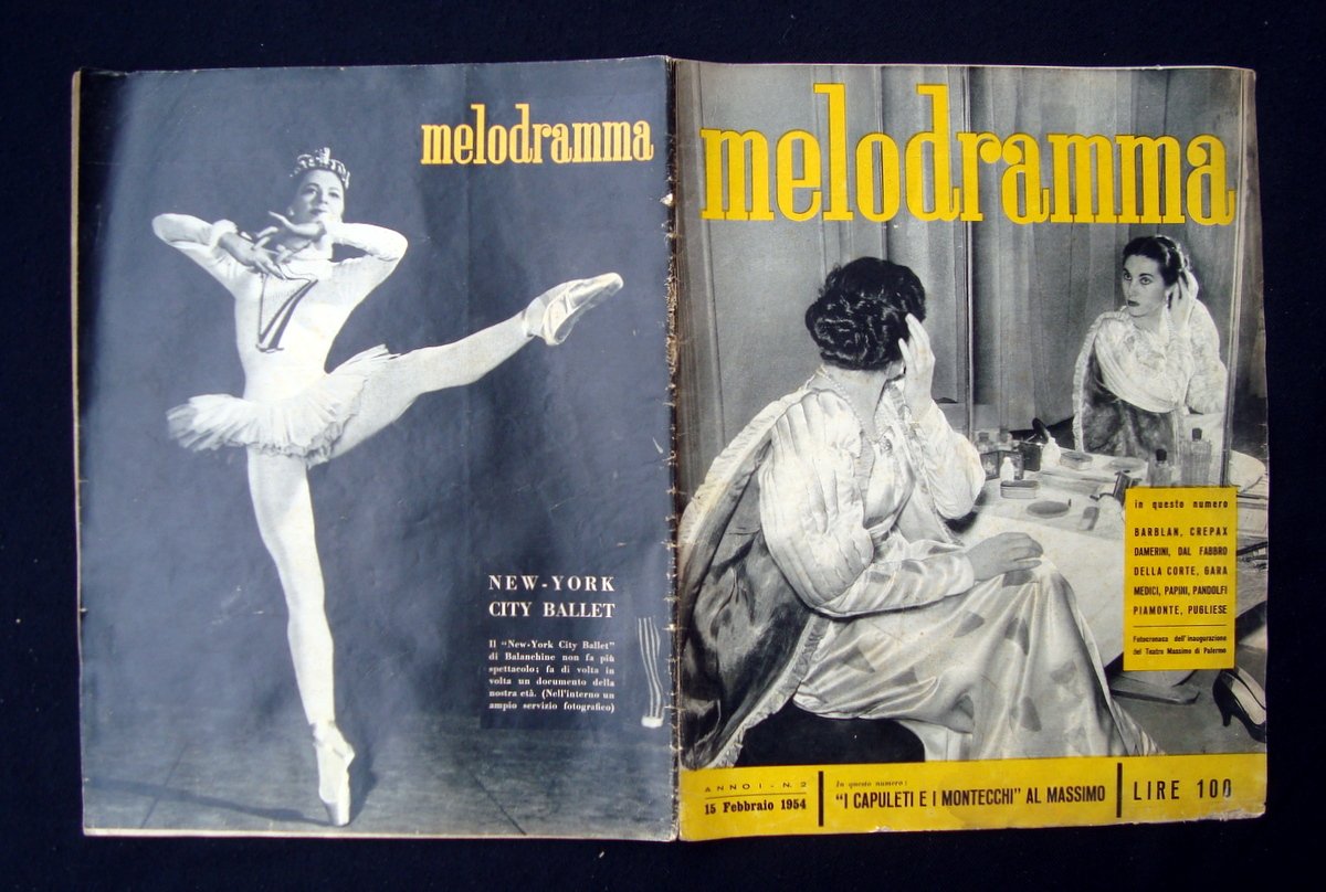 Melodramma Anno I Numero 2 Febbraio 1954 I Capuleti Montesecchi … | Immagine principale