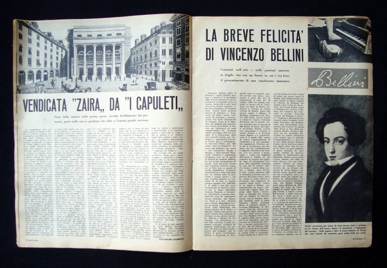 Melodramma Anno I Numero 2 Febbraio 1954 I Capuleti Montesecchi … | Immagine Gallery 4