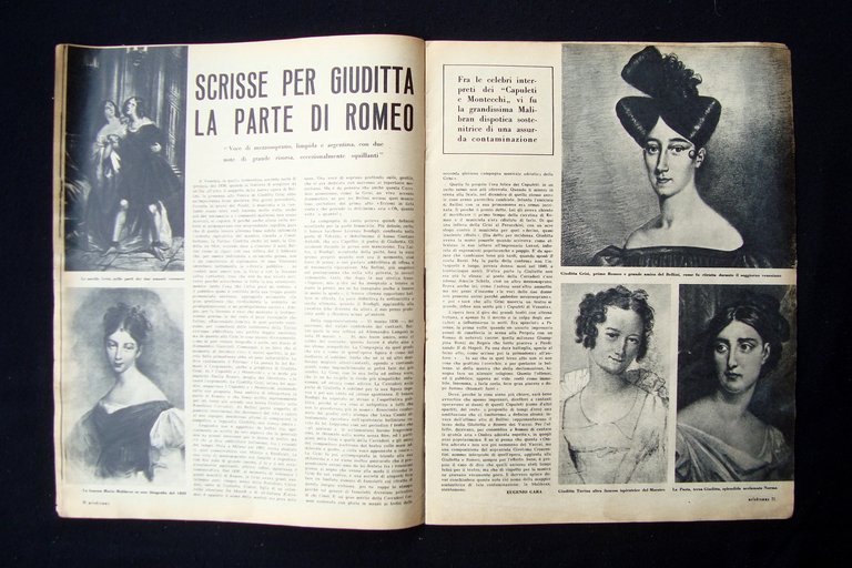 Melodramma Anno I Numero 2 Febbraio 1954 I Capuleti Montesecchi … | Immagine Gallery 5