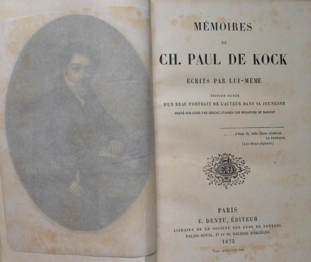 MEME LUI a cura di MEMOIRES DE CH. PAUL DE … | Immagine principale