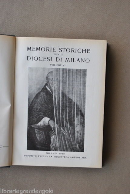 Memorie Diocesi Milano Umiliati Valsolda Bergamo Valtorta Val Averara Lodi 1960