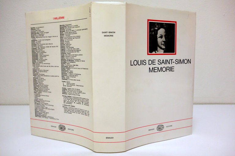 MEMORIE LOUIS DE SAINT-SIMON BONFANTINI EINAUDI 1973