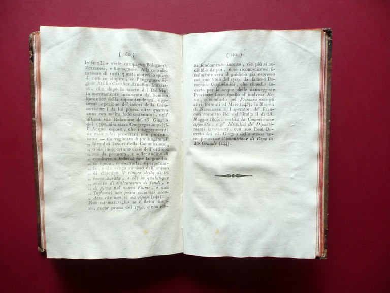 Memorie per la Storia del Reno di Bologna Bertoldi Bianchi …