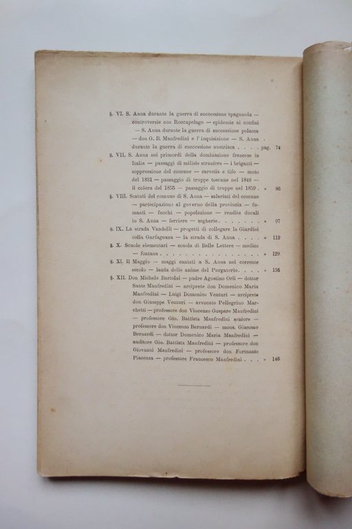Memorie Storiche di S. Anna Pelago nel Frignano Venceslao Santi …