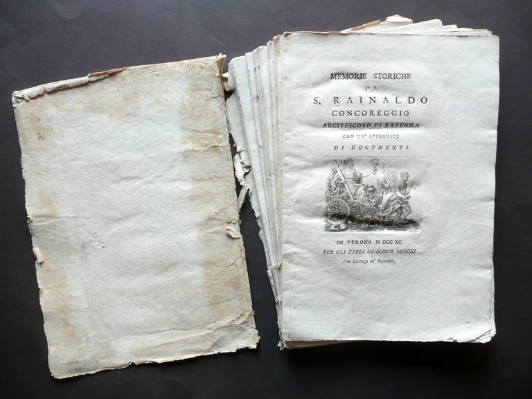 Memorie Storiche di S. Rainaldo Concoreggio Arcivescovo di Ravenna Moroni … | Immagine Gallery 1