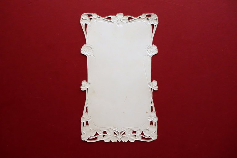 Men˘ d'Epoca su Cartoncino Scritto a Mano Stile Liberty Primi … | Immagine Gallery 2