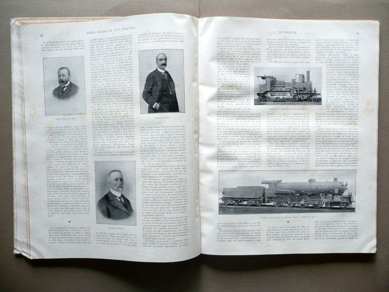 Mezzo Secolo di Vita Italiana 1861-1911 Vallardi Milano Storia Politica …