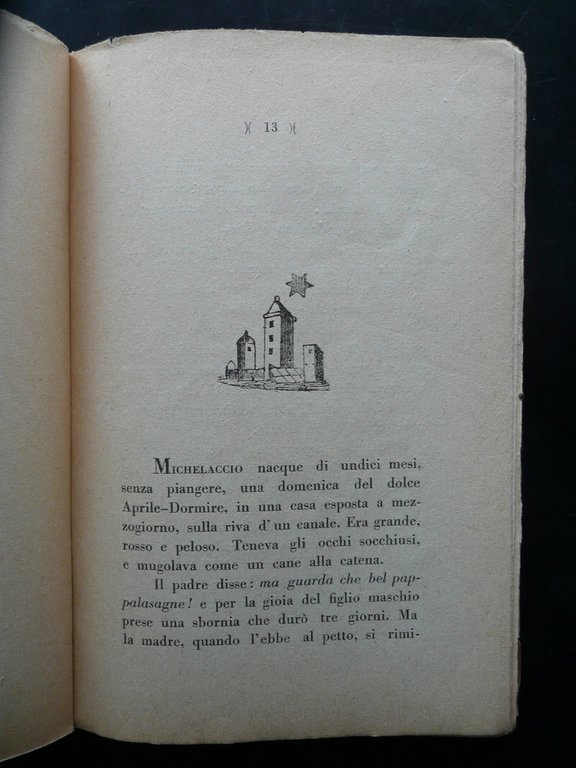 Michelaccio di Antonio Baldini La Ronda Editrice Roma 1924 Prima …