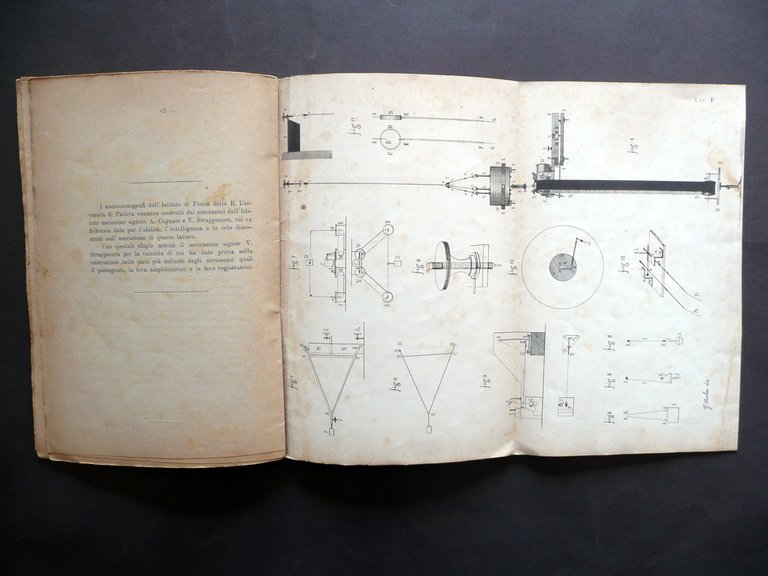 Microsismografi dell'Istituto di Fisica Universit‡ di Padova Giulio Pacher 1897