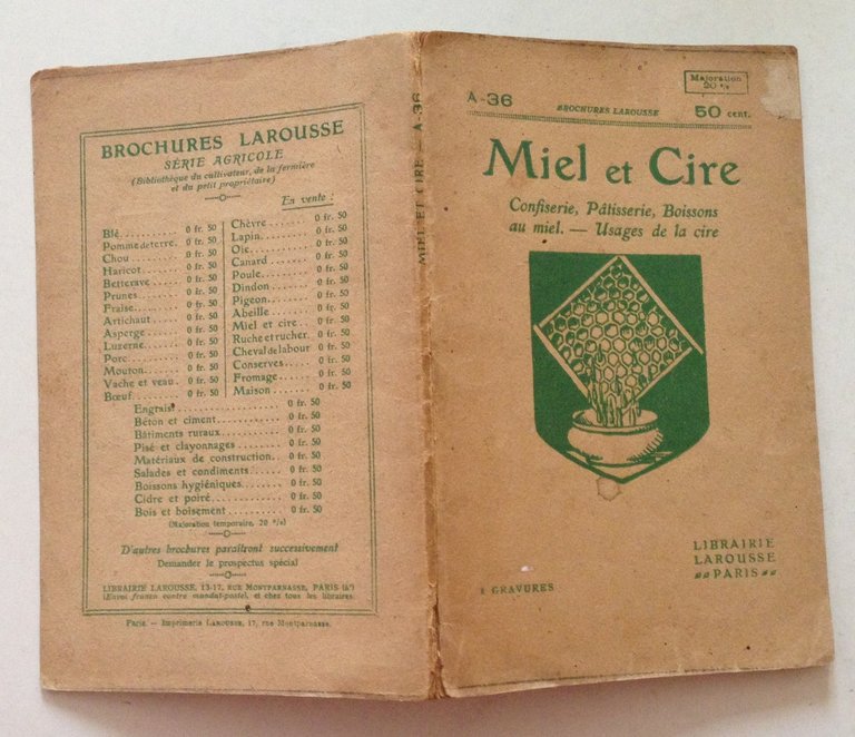 Miel et Cire Confiserie Patisserie Boissons Miele Cera Librairie Larousse … | Immagine Gallery 2