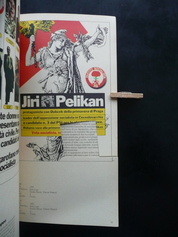 Milano Anni 70 L'Immagine Socialista Edizioni Amici dell'Avanti! 1979 Politica