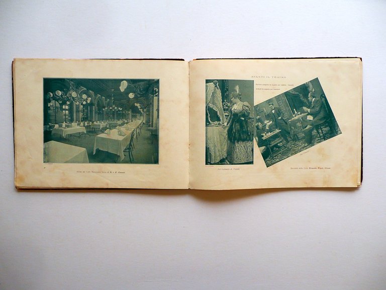 Milano Elegante Album 50 Fotografie Pubblicit‡ Omaggio Belloni Carrozze 1898