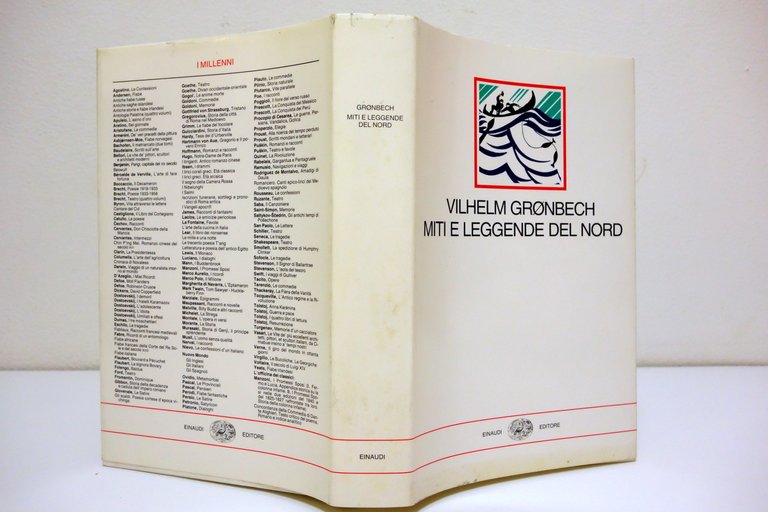 MITI E LEGGENDE DEL NORD GRONBECH EINAUDI 1996