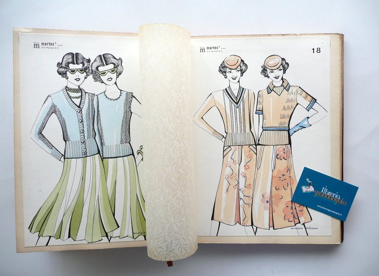 Moda 39 Figurini Martex S.A.S. Martinetti 1975 circa Servizio Stilismo …