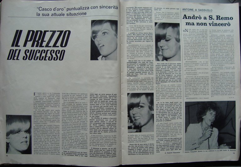 Modena Sette Giorni settmanale Anno 1 n 1 9 dicembre …