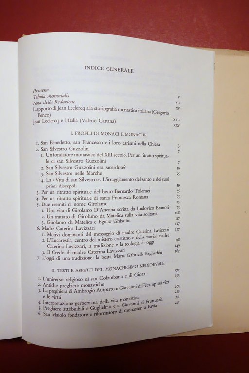 Momenti e Figure di Storia Monastica Italiana Jean Leclercq Cesena …