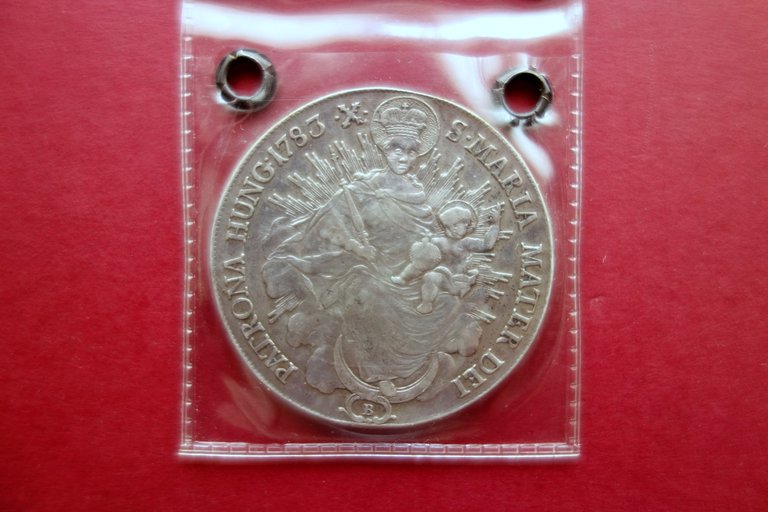 Moneta Tallero d'Argento Giuseppe II d'Ungheria Sigillato Certificato Garanzia | Immagine Gallery 3