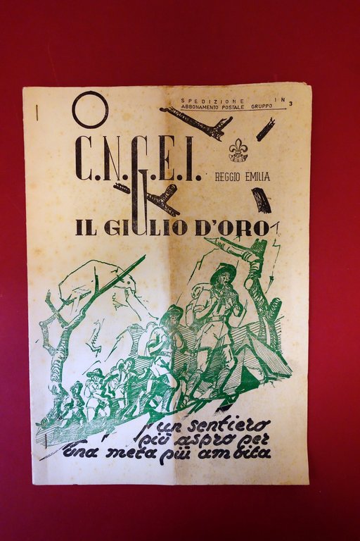 Montagna Scout C.N.G.E.I. Giglio Oro Reggio Emilia 1966