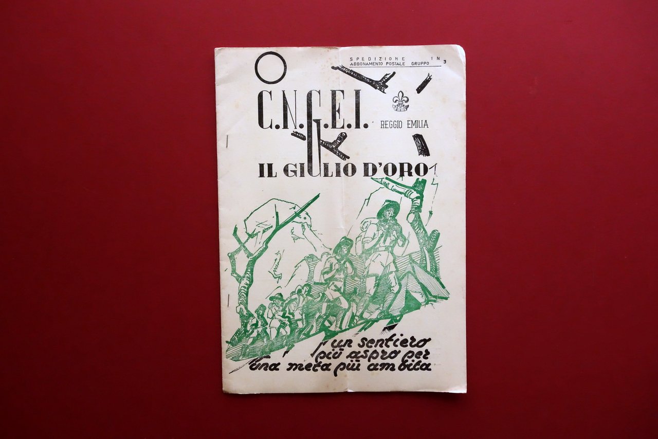 Montagna Scout C.N.G.E.I. Giglio Oro Reggio Emilia 1966