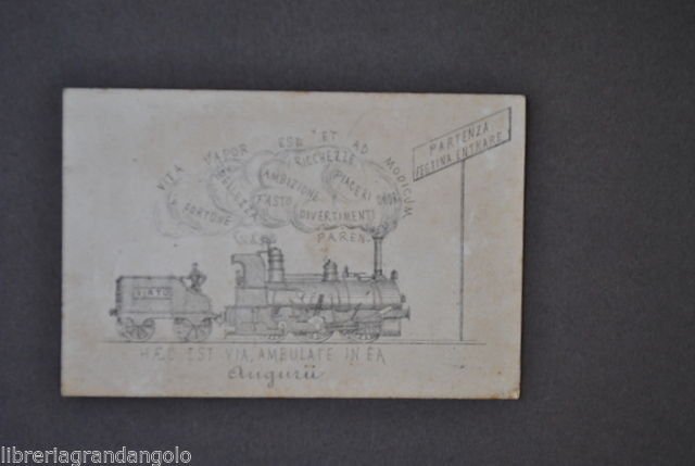 Morale Religione Biglietto per Viaggi in Paradiso Locomotiva Treno Peccato …