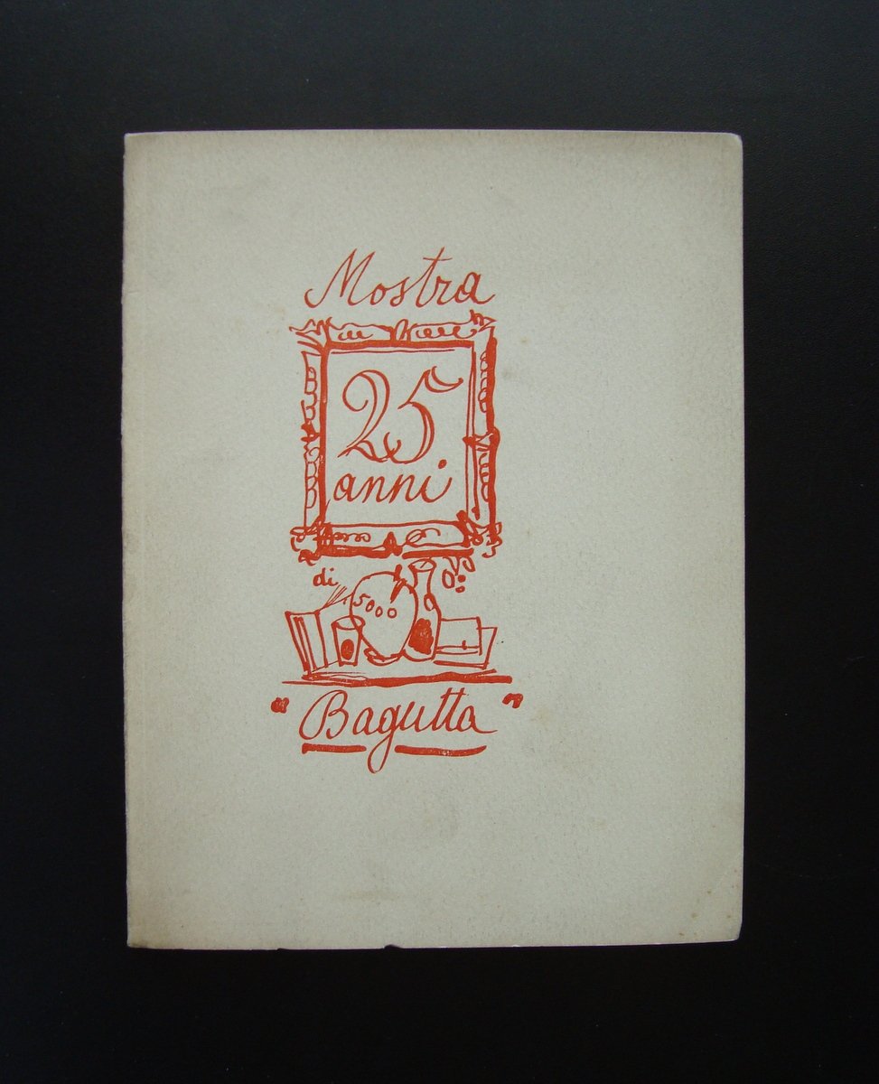 Mostra Artisti di Bagutta 25 Anniversario Cenacolo 1952 Ferrari Vergani …
