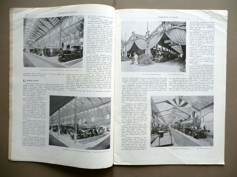 Mostra Internazionale Ferroviaria Esposizione di Milano 1906 Fascicolo V Seta | Immagine Gallery 4