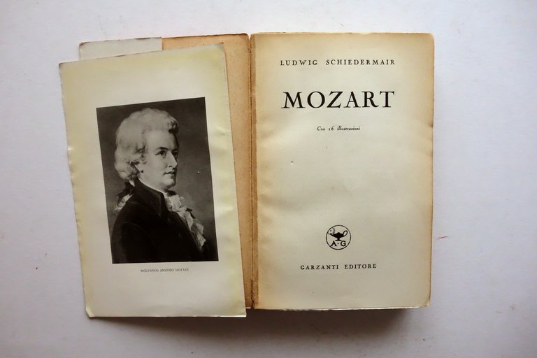 Mozart Ludwig Schiedermair Garzanti Milano 1942