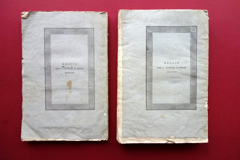 Muratore Reggiano Riformato Prezzi delle Opere Aggiunta Davolio Reggio 1814-25