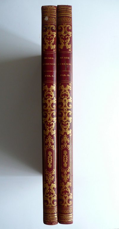 Museo Etrusco Gregoriano Papa Gregorio XVI Vaticano 1842 2 Volumi …