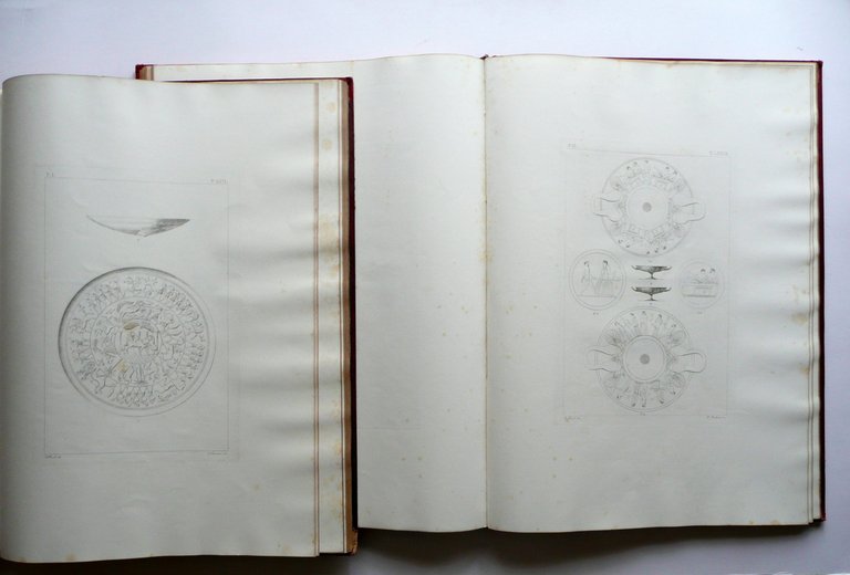 Museo Etrusco Gregoriano Papa Gregorio XVI Vaticano 1842 2 Volumi …