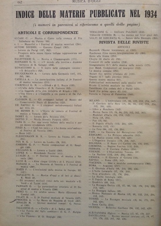 Musica d'Oggi Rassegna di Vita e di Coltura Musicale 12 … | Immagine Gallery 3