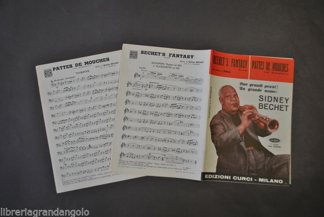 Musica Jazz Sax Tromba Chitarra Sidney Bechet Fantasy Pattes de … | Immagine principale