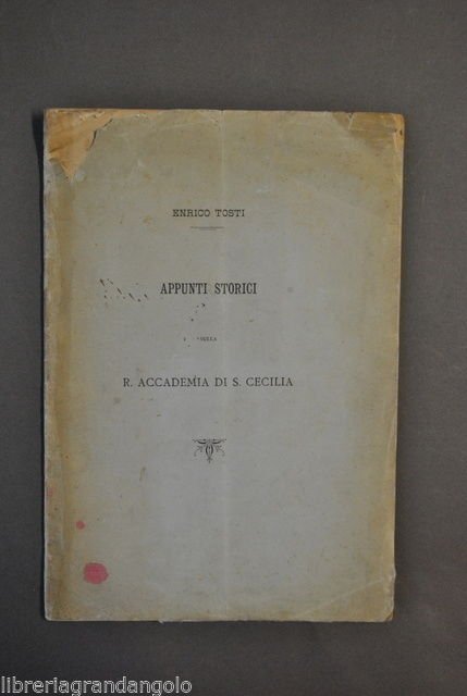 Musica Riforma Ceciliana Tosti Appunti Storici Accademia S. Cecilia Roma …
