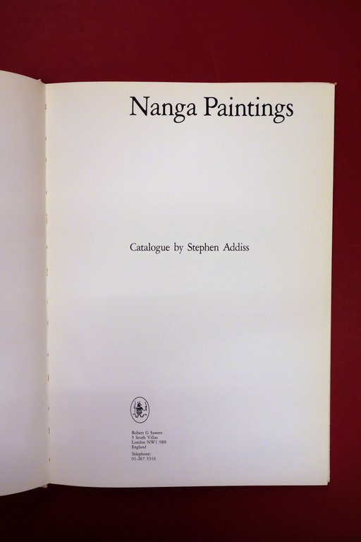Nanga Paintings Catalogue by Stephen Addiss Sawers London 1975 Arte …