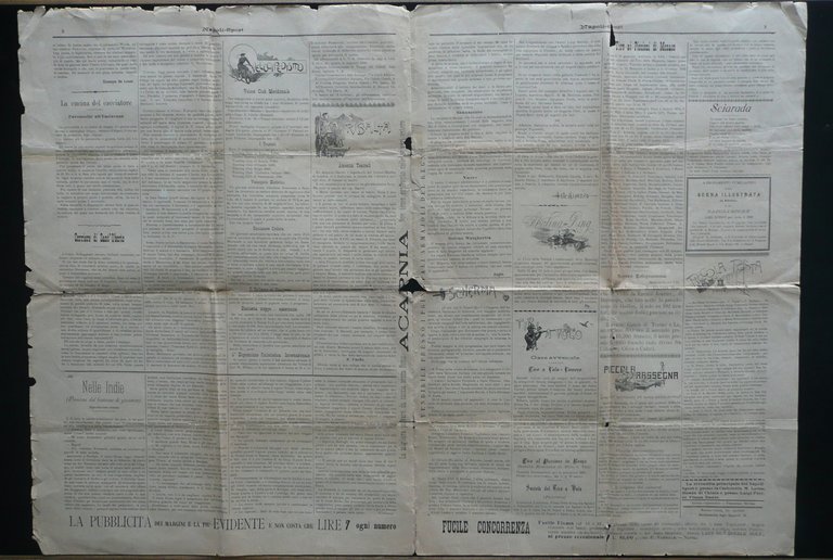 Napoli Sport Rassegna Settimanale Anno II N.43-71 1896 Due Numeri …