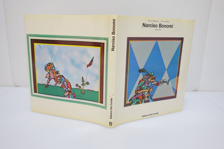 NARCISO BONOMI 1968-1978 MARGONARI SBORGI EDIZIONI DEL CORTILE POP ART