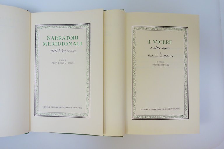 NARRATORI MERIDIONALI DELL'800 - I VICERE' E ALTRE OPERE DE … | Immagine Gallery 2