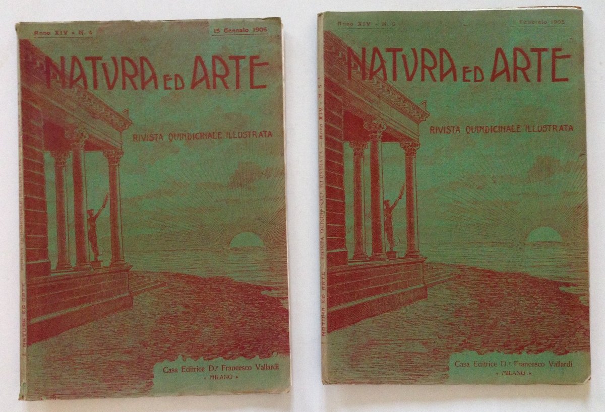 Natura ed Arte Gennaio Febbraio 1905 N 4 5 Bellini …