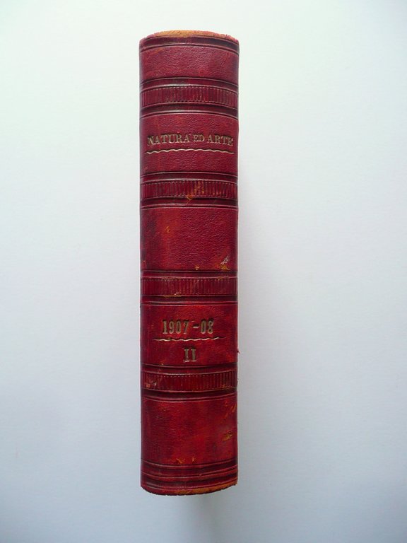 Natura ed Arte Rivista 2∞ Semestre 12 Numeri 1907-08 Sardegna …