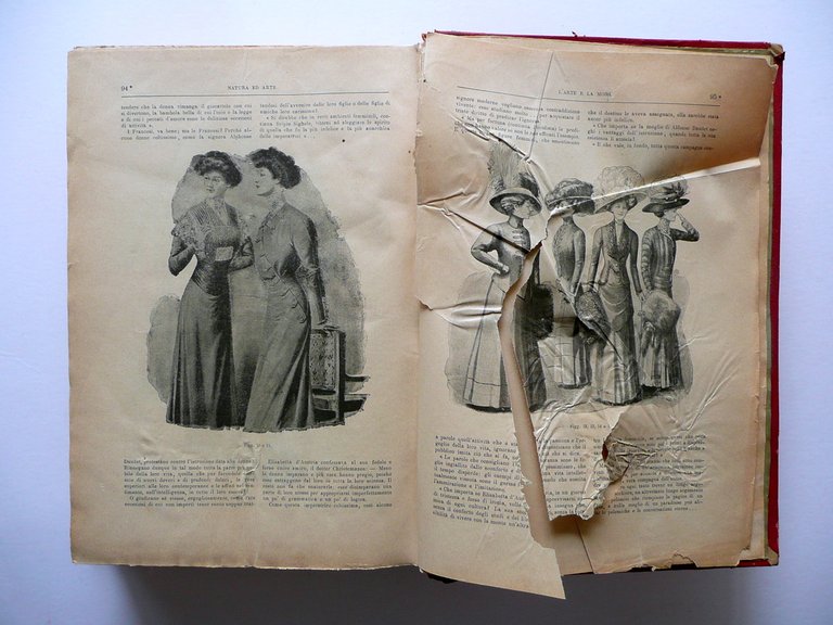 Natura ed Arte Rivista 2∞ Semestre 12 Numeri 1907-08 Sardegna …