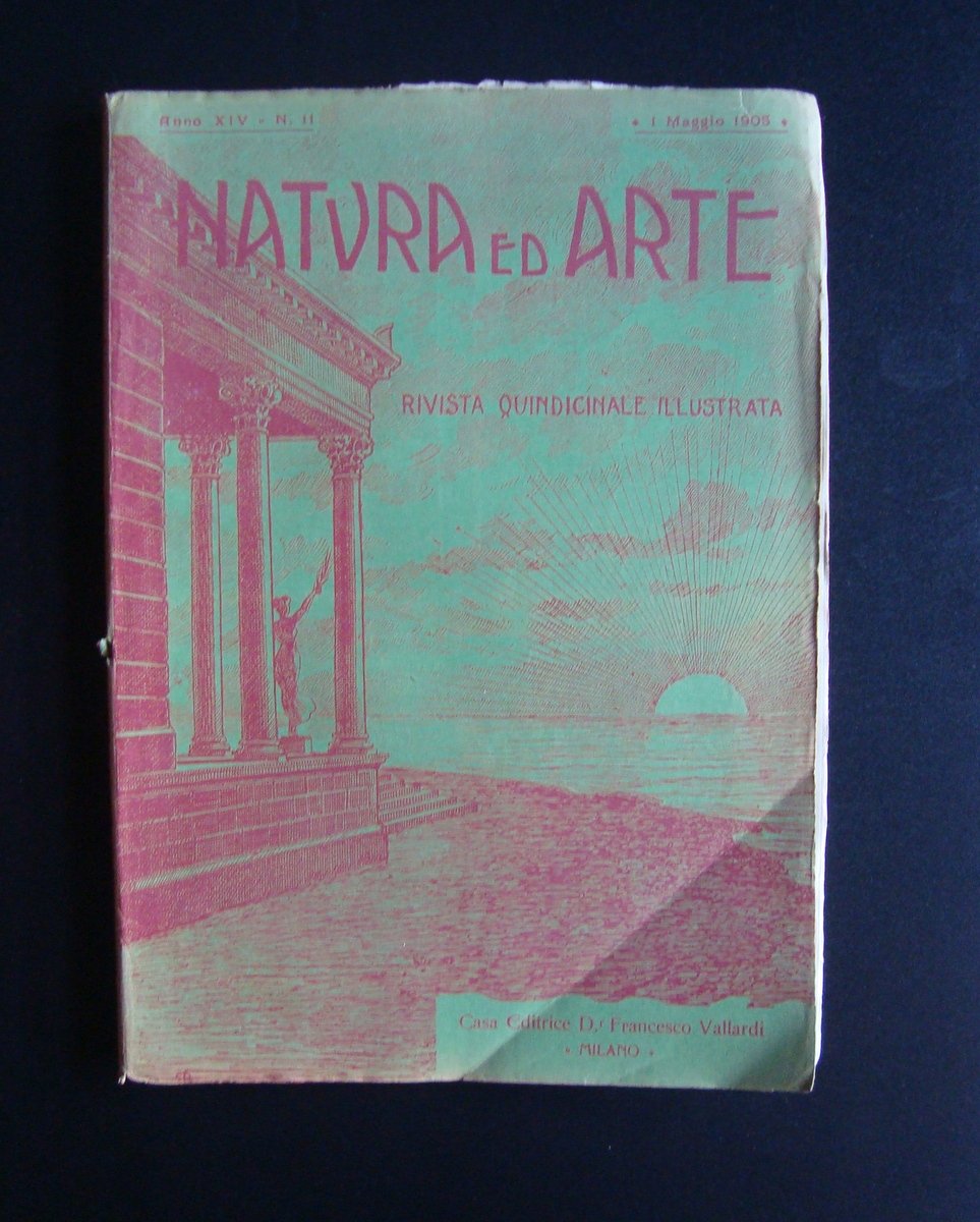 Natura ed Arte Rivista Scienze Lettere Arti 1905 n 11 …