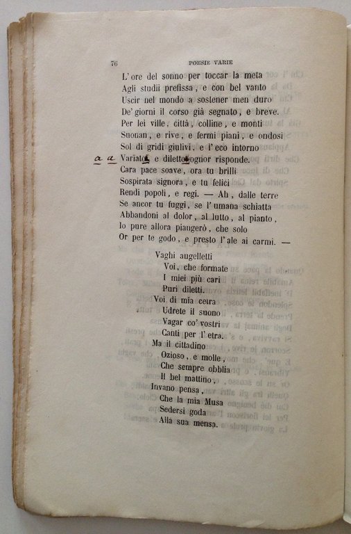 NAVA LUIGI OPERE POETICHE MILANO TIP LOMBARDI 1863 | Immagine Gallery 2