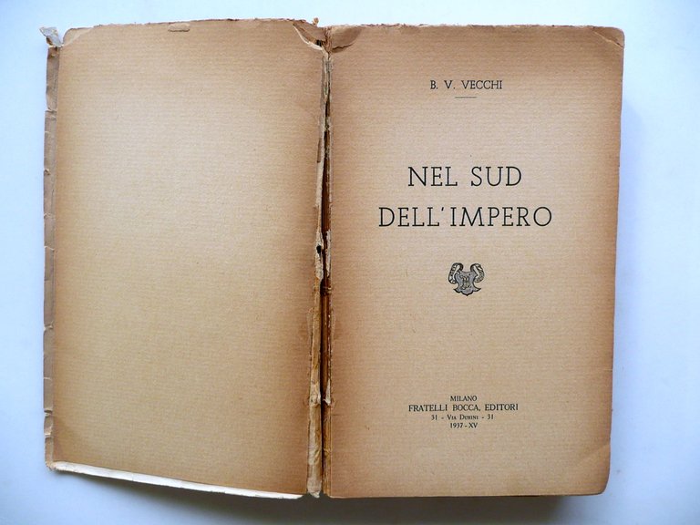 Nel Sud Dell'Impero Ambiente Problemi Economia Risorse B. V. Vecchi …