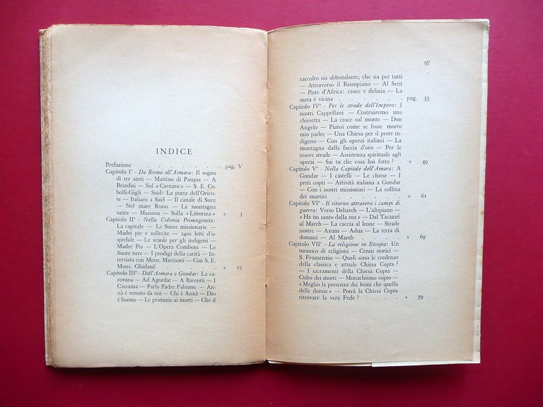 Nell' Africa Nostra Don Luigi Piccoli Religione Copta Verona 1938 …