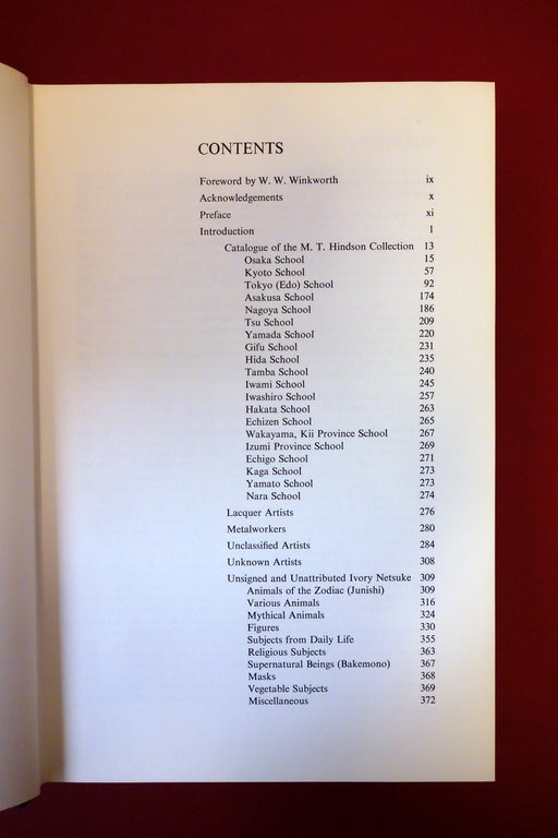 Netsuke a Comprehensive Study Based on M. T. Hindson Collection …