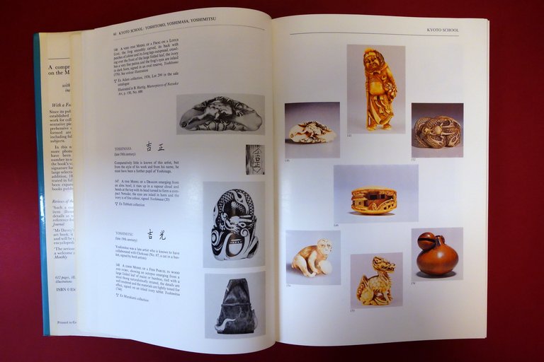 Netsuke a Comprehensive Study Based on M. T. Hindson Collection …