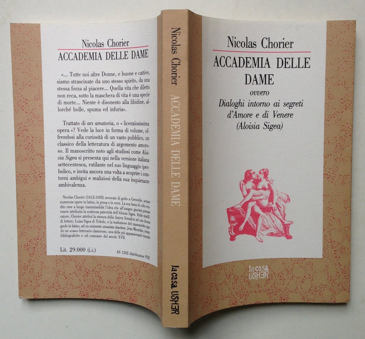 Nicholas Chorier Accademia Delle Dame Aloisia Sigea Gef Firenze 1990