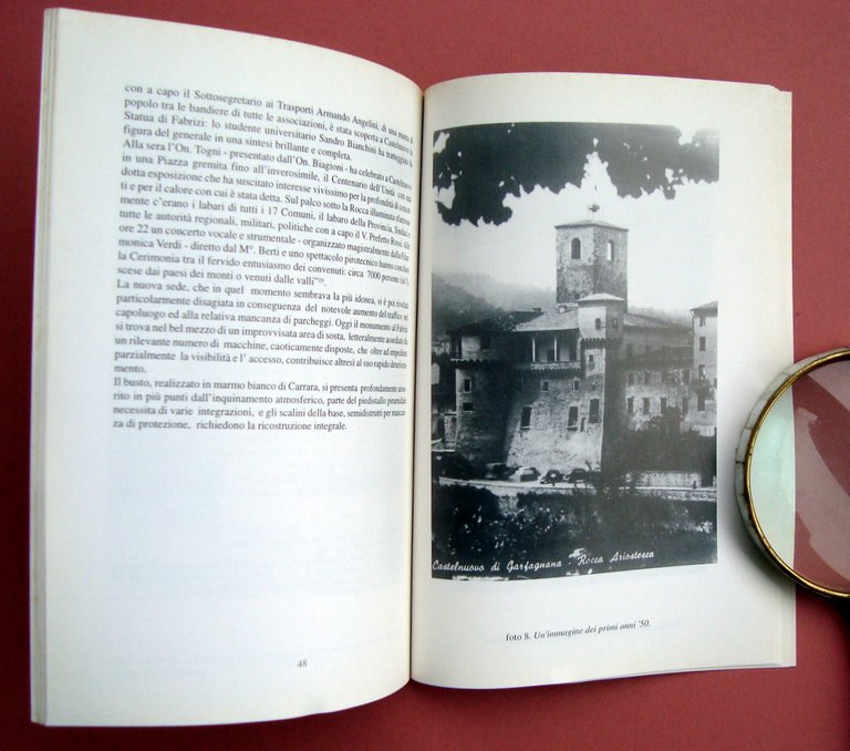 Nicola Fabrizi e il suo Monumento Ed Corriere Garfagnana 1998