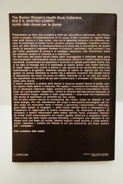 NOI E IL NOSTRO CORPO SCRITTO DALLE DONNE PER LE …